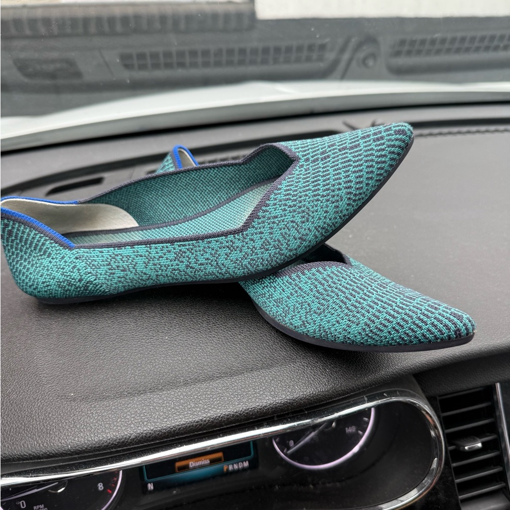 Rothy’s Women’s Spruce Python The Point Pointed T… - image 3